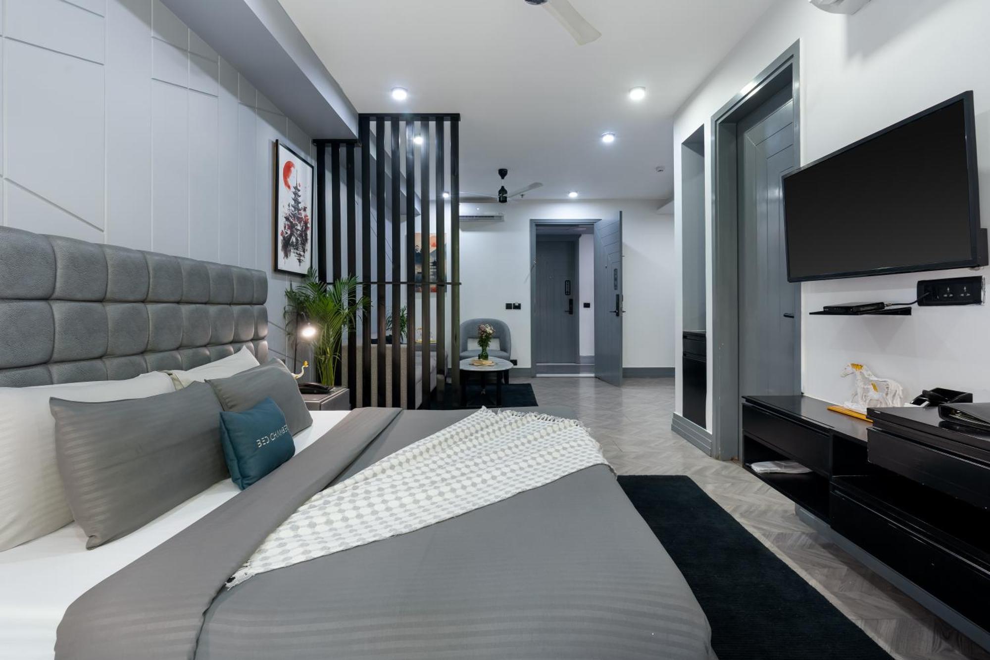 Bedchambers Serviced Apartments, Mg Road Gurgaon Exterior photo