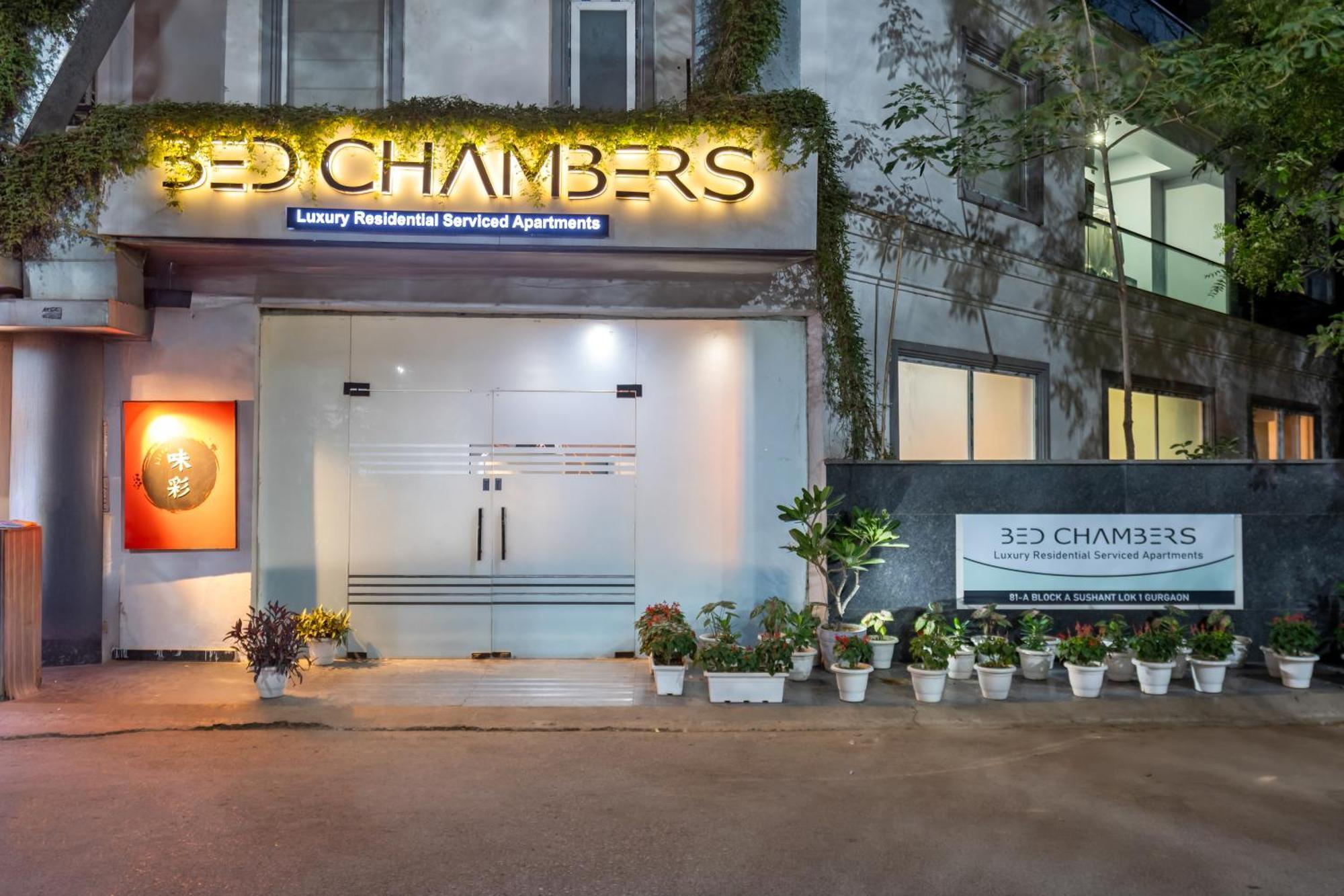 Bedchambers Serviced Apartments, Mg Road Gurgaon Exterior photo
