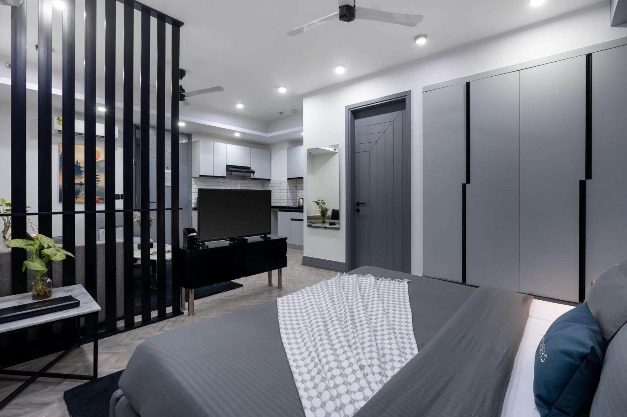 Bedchambers Serviced Apartments, Mg Road Gurgaon Exterior photo