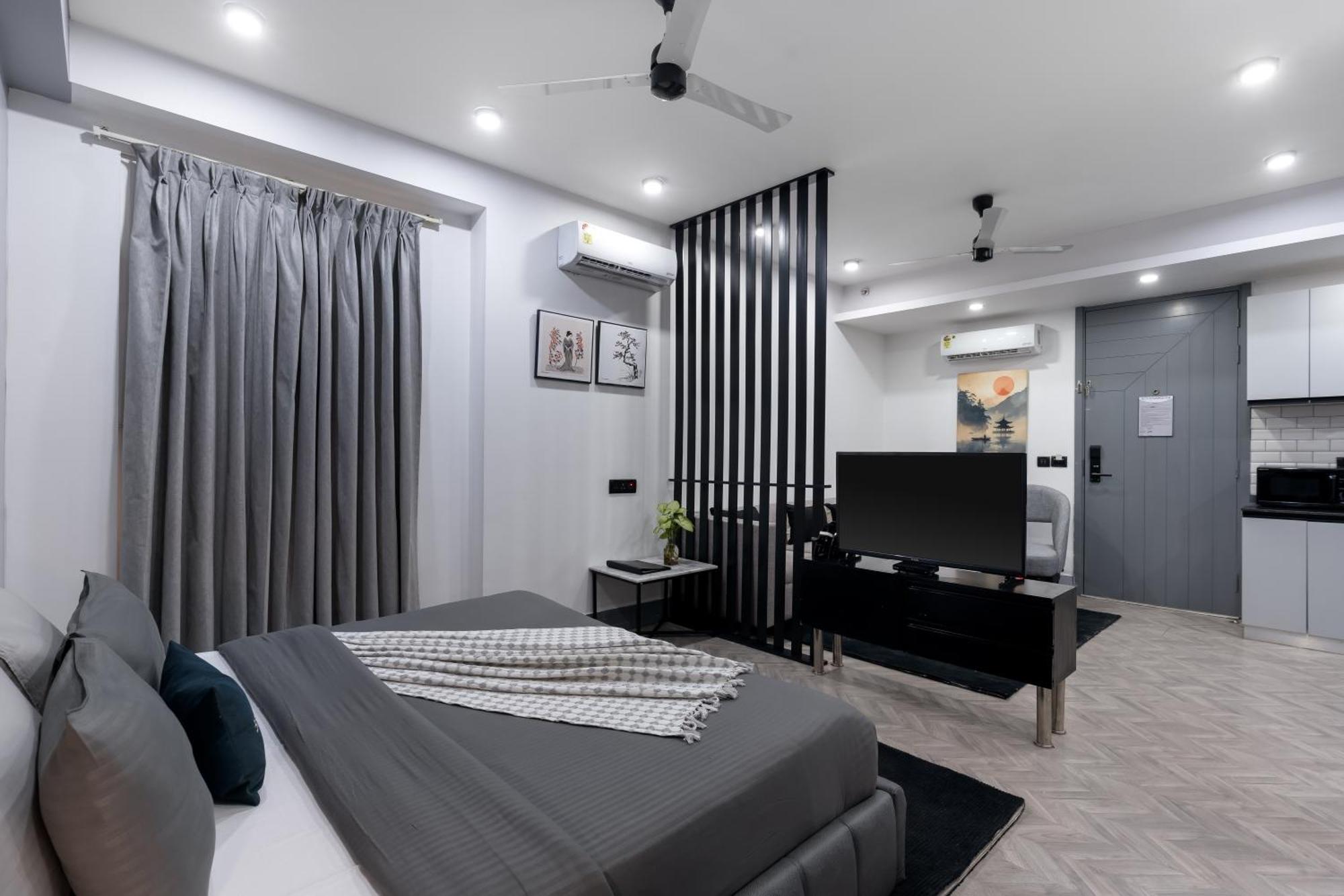 Bedchambers Serviced Apartments, Mg Road Gurgaon Exterior photo
