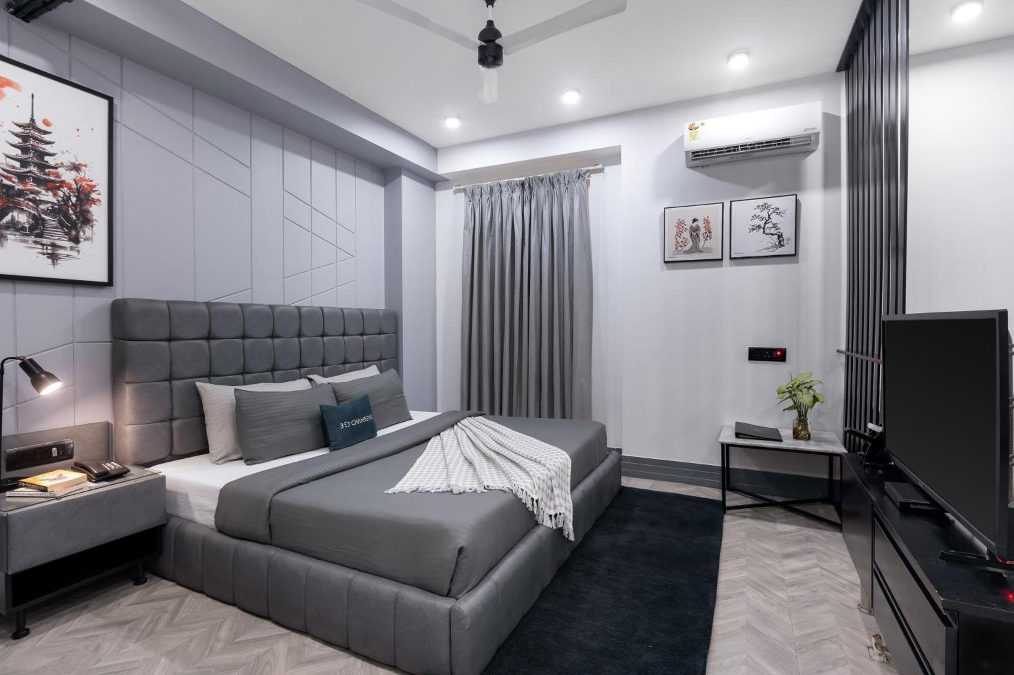 Bedchambers Serviced Apartments, Mg Road Gurgaon Exterior photo