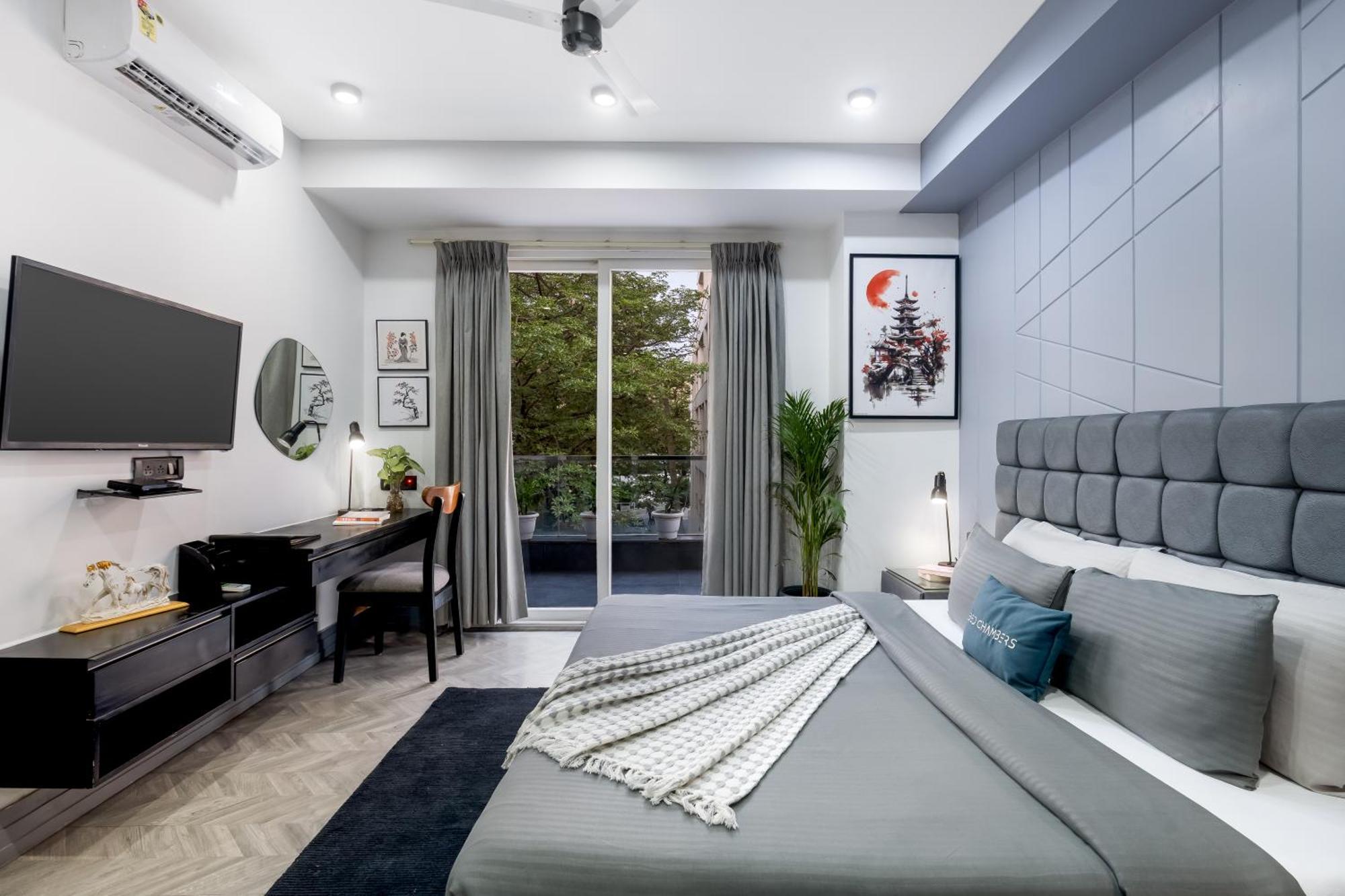 Bedchambers Serviced Apartments, Mg Road Gurgaon Exterior photo